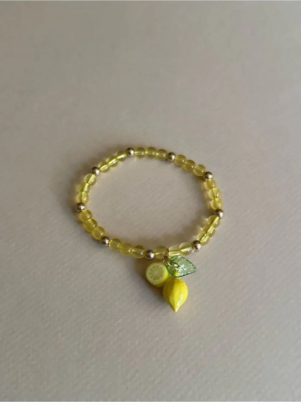 Lemon bracelet #2782